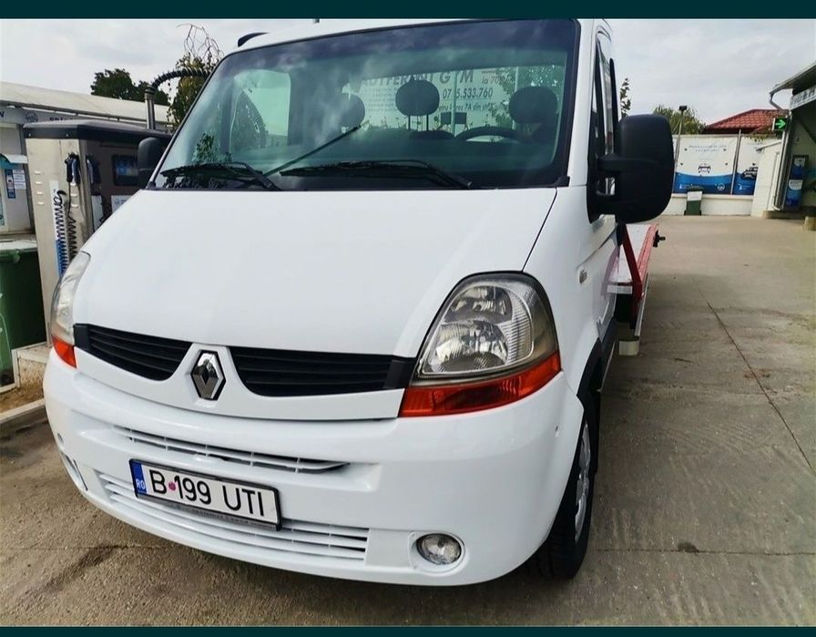 Renault master / 2007 / 3.5 t / platformă auto / tractări / 2.5 euro 4