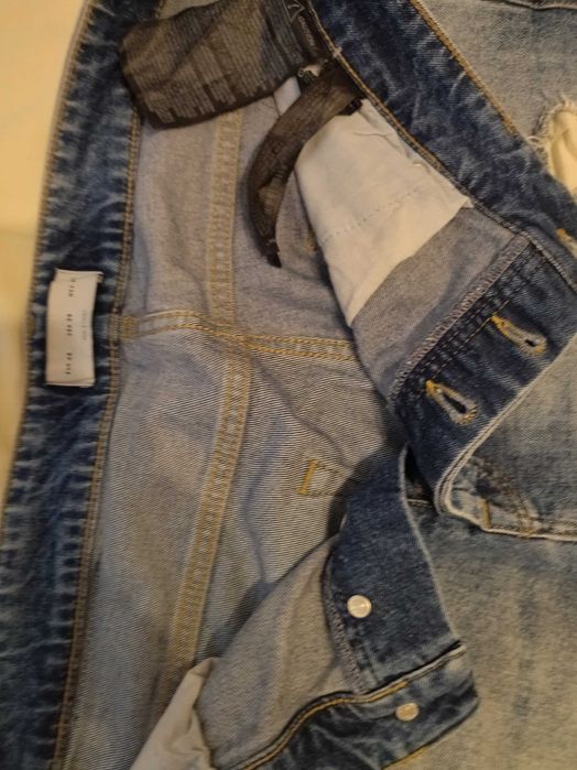 Pantaloni lungi barbati blugi originali Zara Man moderni