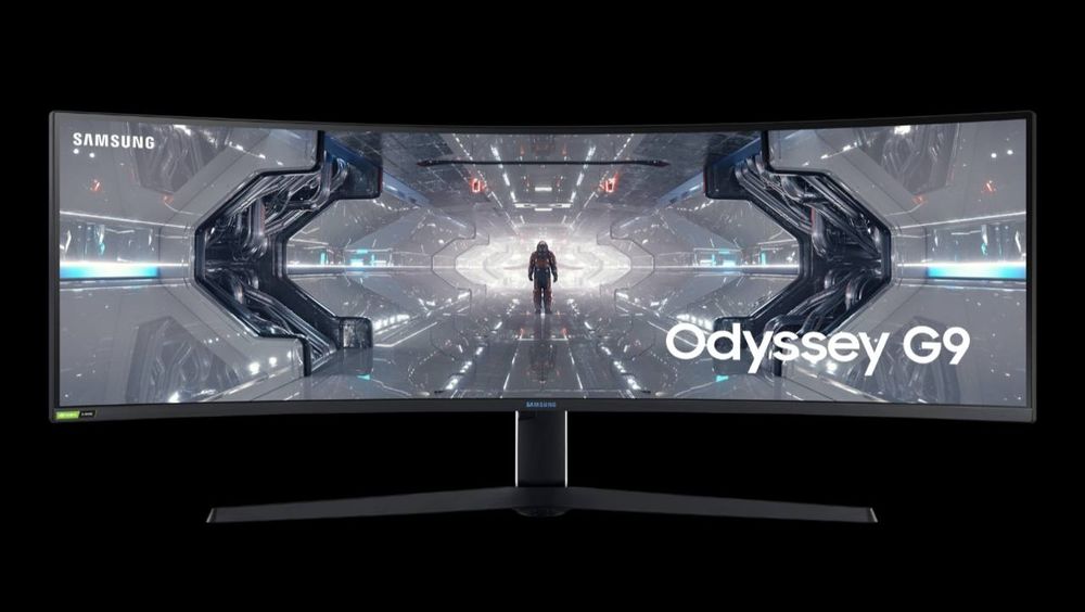 Монитор игровой с изгибом