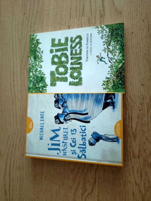 Pachet carti copii:Tobie Lolness+Jim Nasturel si cei 13 salbatici