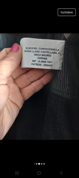 Jacheta piele Springfield