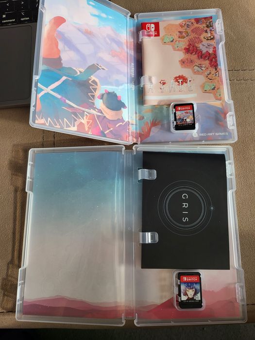 Gris и As Far As The Eye Nintendo Switch