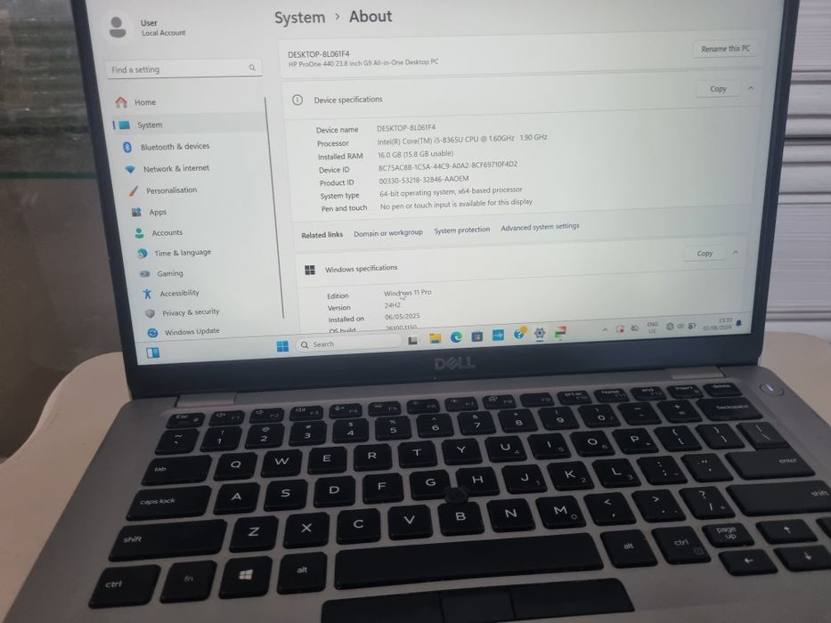 Vand laptop Dell Latitude 5410 i5 gen8
