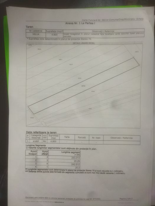 Terenuri la E 58 lângă Fan Courier(Scheia), Dezstore.