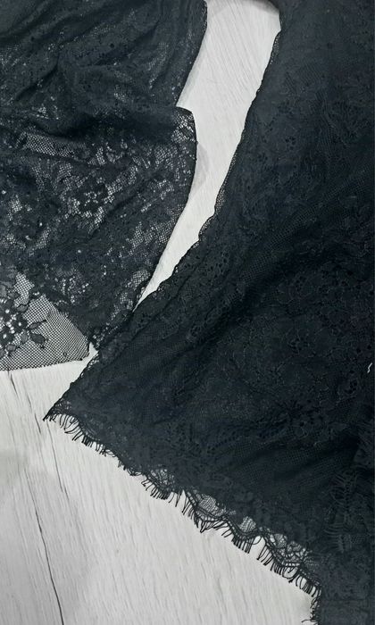 Бутикова риза прозрачна дантела S