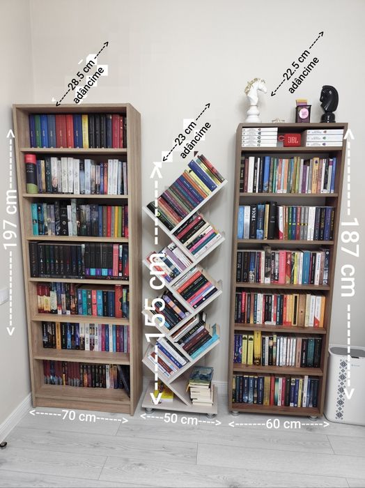 Vând biblioteci FĂRĂ CĂRȚI.