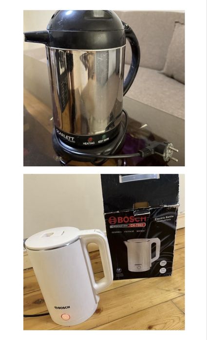 Электрические чайники 2 шт 60000т