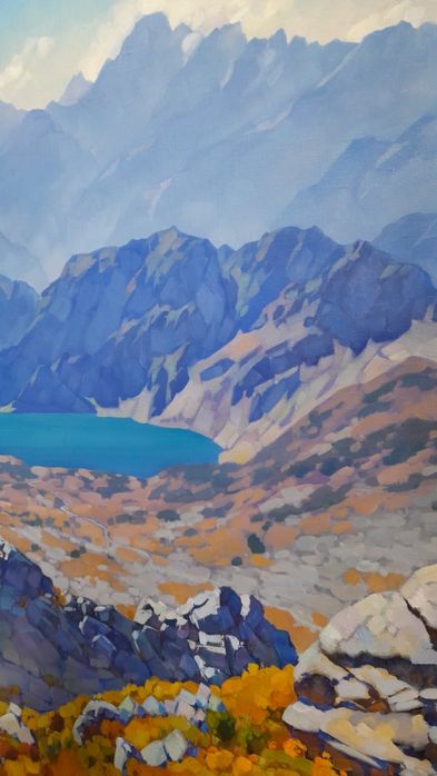 Продаётся картина "Голубые горы"