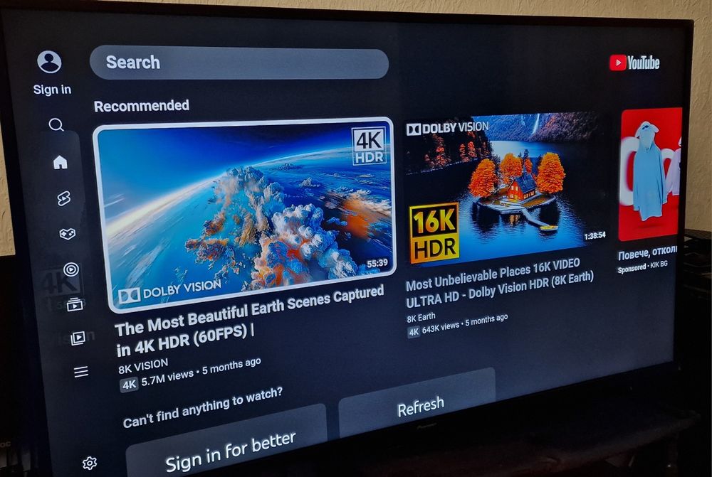 Продавам 55 инча 4К, нов смарт ТВ Pioneer Xumo