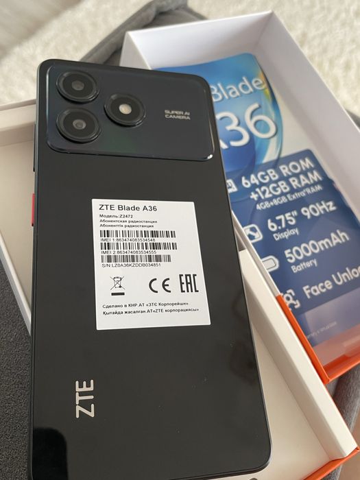 Андройд ZTE Blade A36