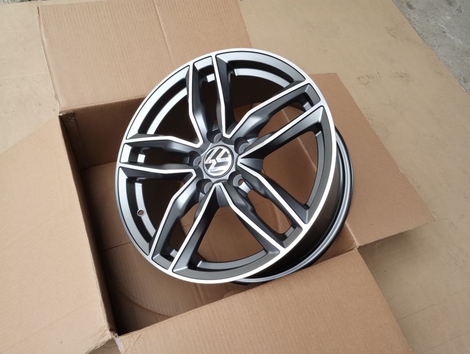 Jante 17 sau 18 VW Passat Golf T-Roc Tiguan Touran, Sharan Arteon Caddy Beetle Touareg CR3 Jante Noi cu Factură și Garanție