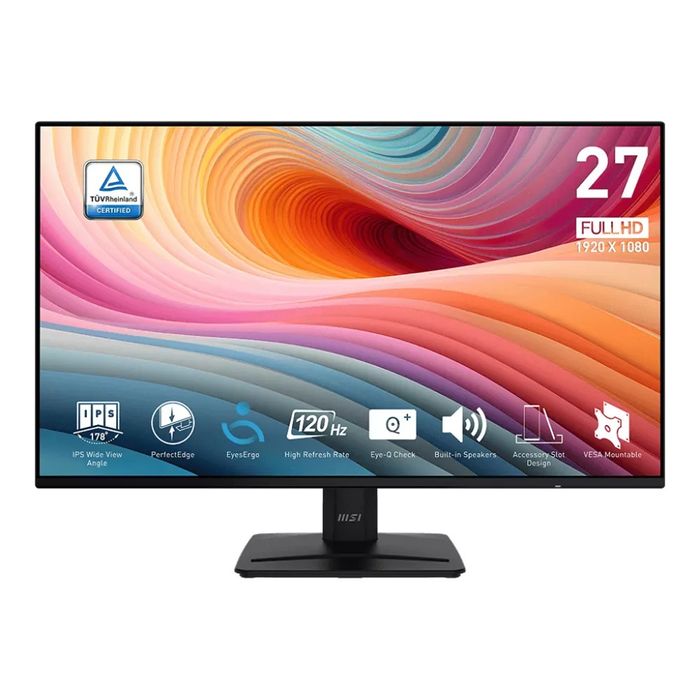 Монитор MSI PRO MP271A E2 (9S6-3PD0CT-001), 27" (68.58 cm) IPS панел,