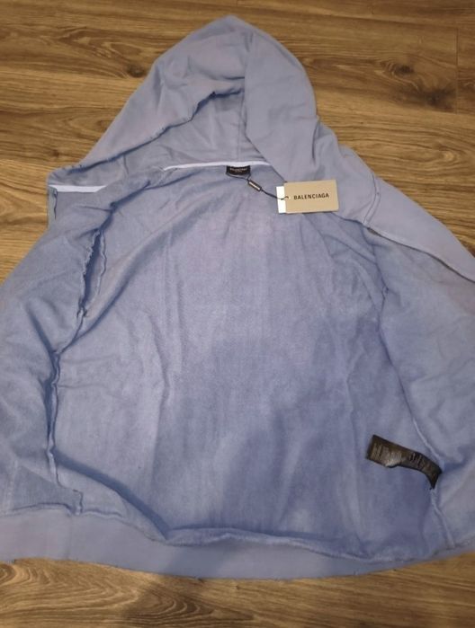 Hanorac Balenciaga Flames Zip-up