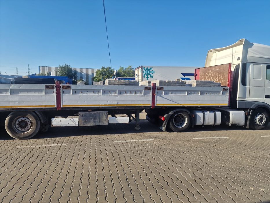 Vand  semiremorca Krone cu obloane