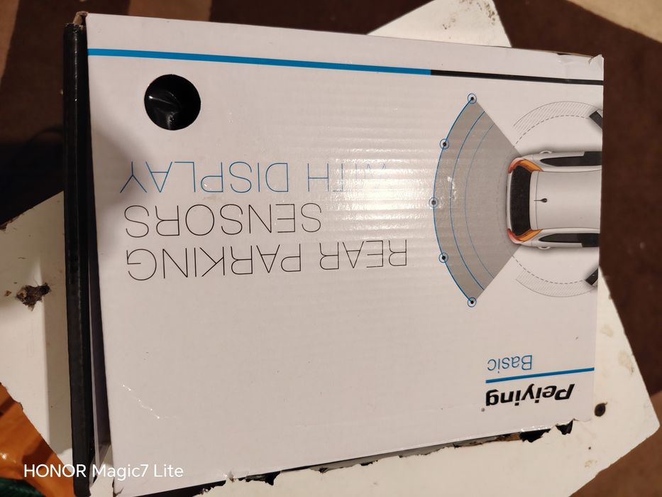 Senzori de parcare cu display