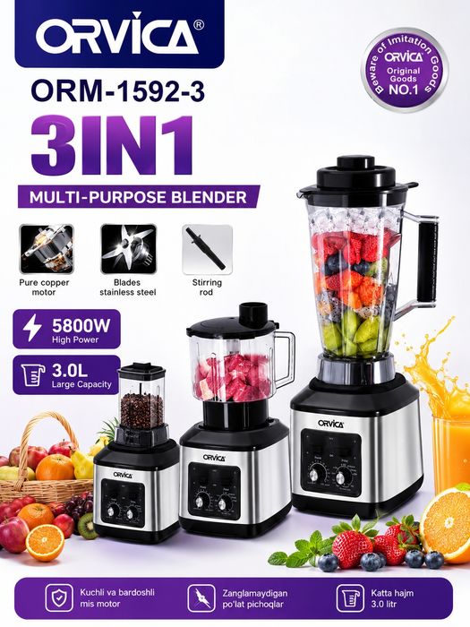 Orvica 3in1 Blenderi kafolatibilan