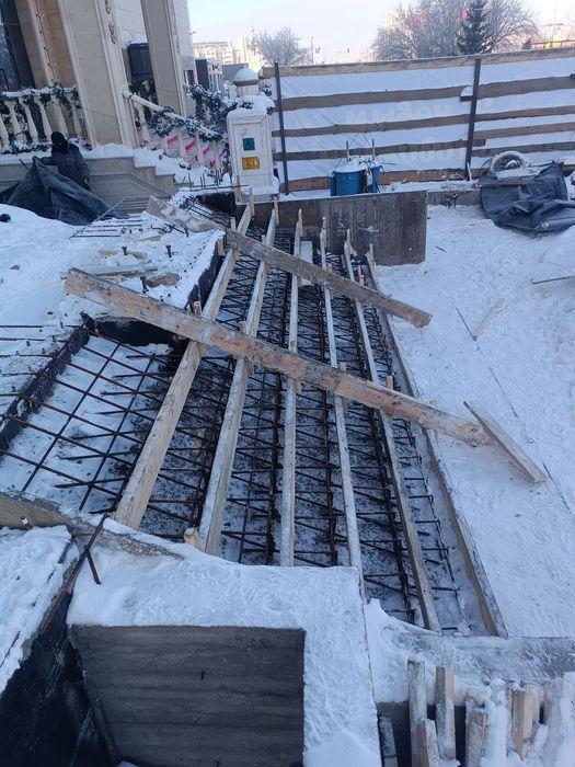 Бригада строителей монолитные работы