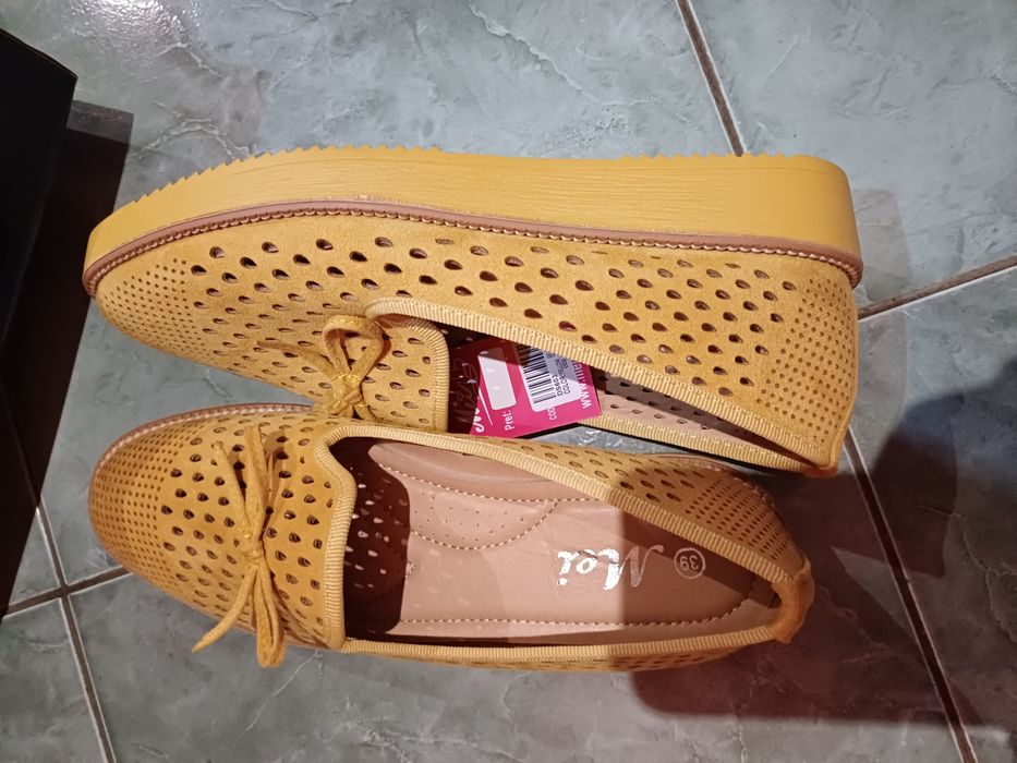 Обувки от естествена кожа -пролетно есенни