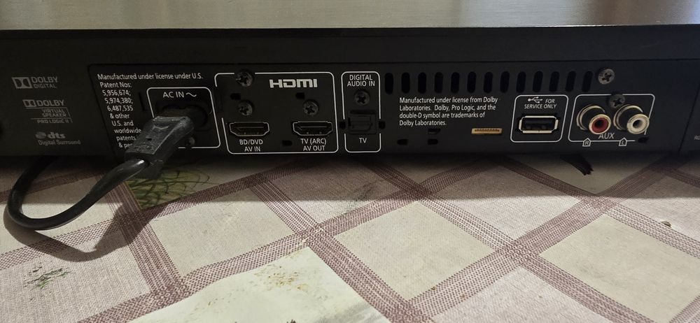 саундбар panasonic sc hte 80