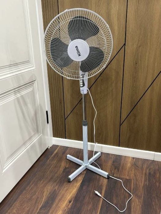 Вентилятор klima белый