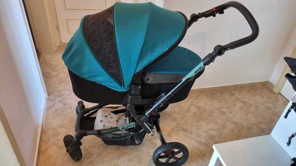 Jane Бебешка количка Epic Nano Koos 3 в 1  Бебешки стол MEGA Бебе Стол