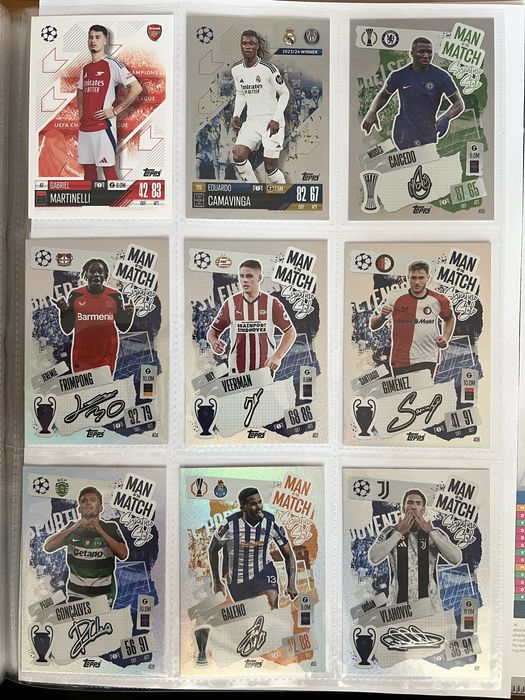 Topps Match Attax 2024/2025 Panini premier League Plus 23/24