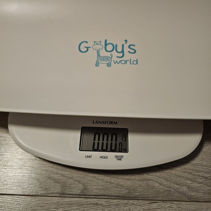 Електронна везна,кантар за бебе 2 в 1 Lanaform