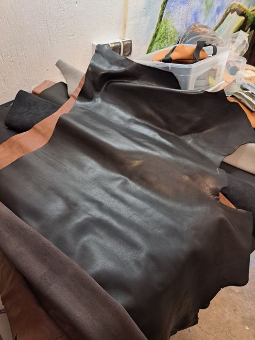 Piele tabacita, piele la metru, marochinarie, hand made, leather