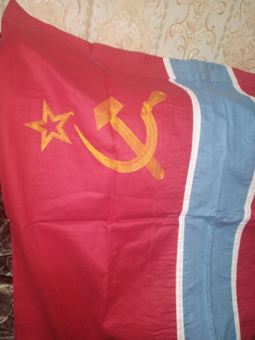 Флаг Узбекской ССР