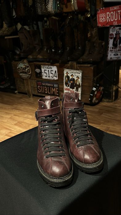 Ботинки из натуральной кожи