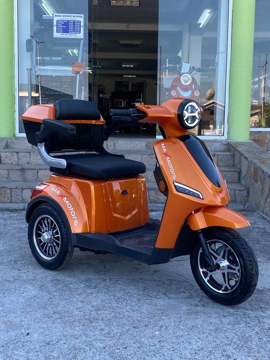 Електрическа триколка 1500W MaxMotors ФМ1 Лукс в 5 цвята/2г. ГАРАНЦИЯ