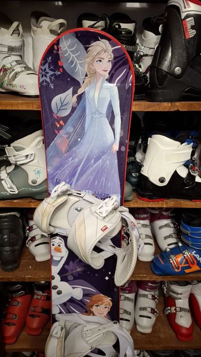 Placa snowboard 130 cm cu legaturi