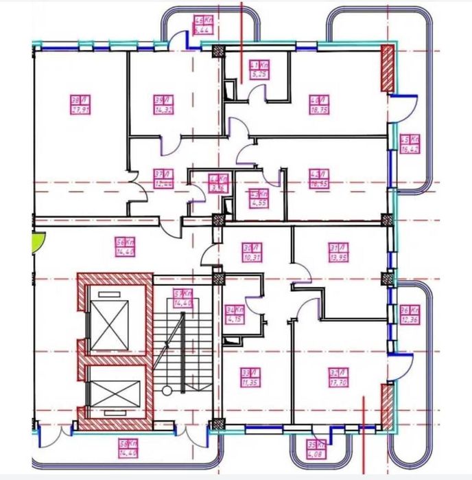 Продается 6ти ком квартира, ЖК Parkwood, ор-р: Госпитальный, 181м²