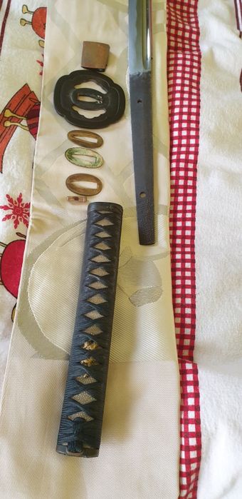 KATANA 1661-1673 Autentică Originală Acte vamale