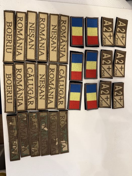 Nominale, embleme mililitare