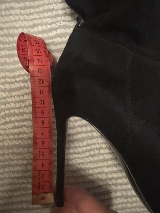 Ботфорты натуральная замша