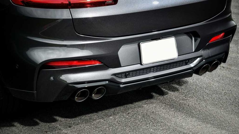 Oferta Boost Difuzor Bara Spate cu Evacuare Dubla BMW X4 G02 (2018-up) M Sport