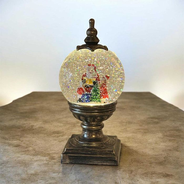 Casuta Muzicala Glob Muzical Cu Mos Craciun