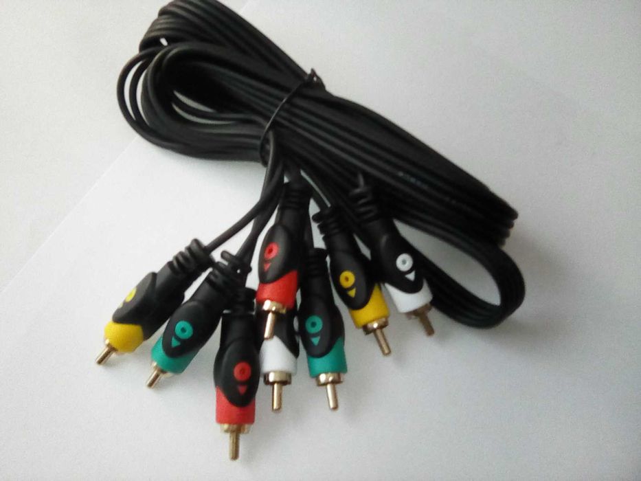 Cablu audio video, RCA tata 4 buc - RCA tata 4 buc