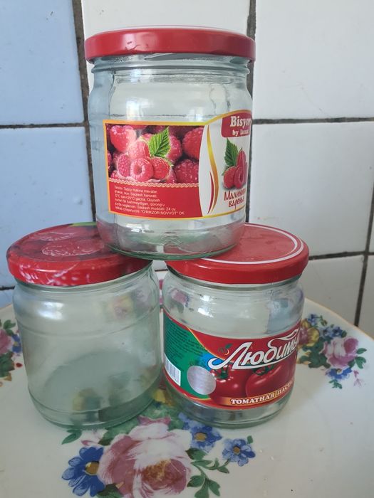 Банки стеклянные