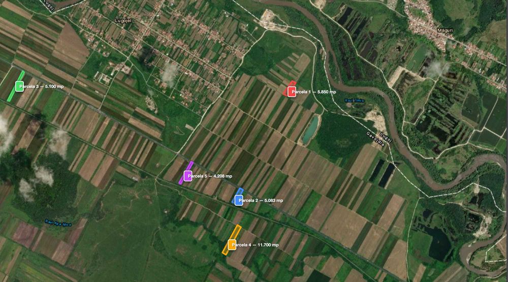 Vand 3,19 ha teren arabil extravilan, Gavojdia/Lugojel, la E70 (DN6)