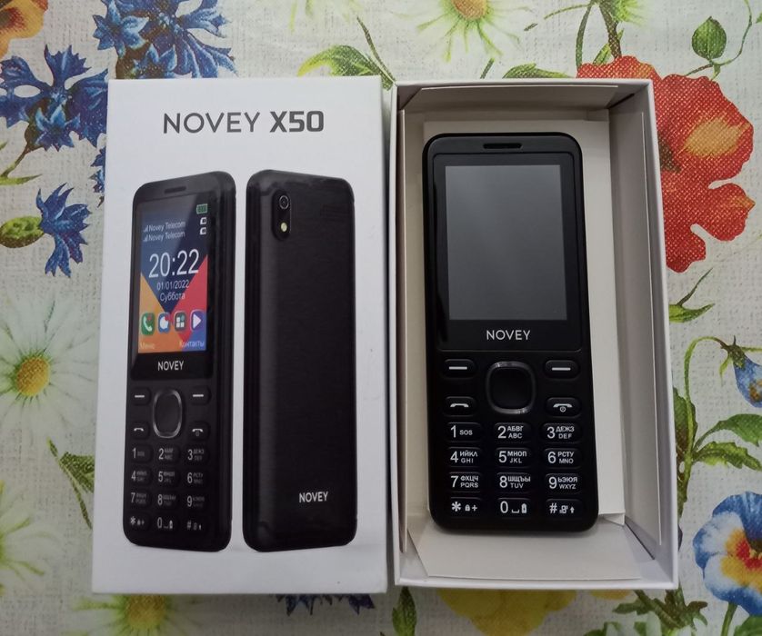 Кнопочный телефон NOVEY X50, две сим-карты