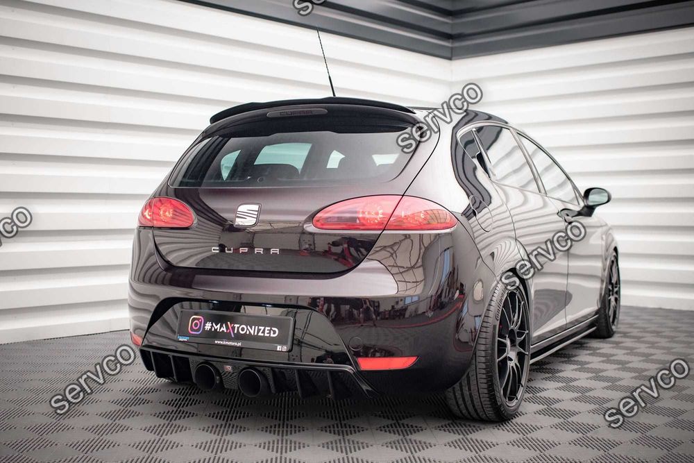 Difuzor bara spate Seat Leon 2 Cupra Fr FL 2005-2012 v3 Maxton Design