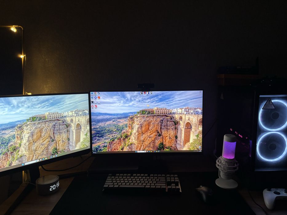 Игровой компьютер в сборе