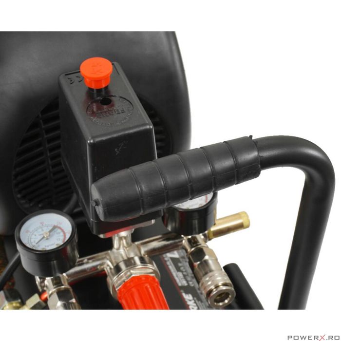 Compresor de aer cu 1 cilindri, 2CP 230V 130 L/min 8 bari, capacitate