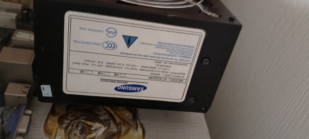 Комплектующие для ПК б/у