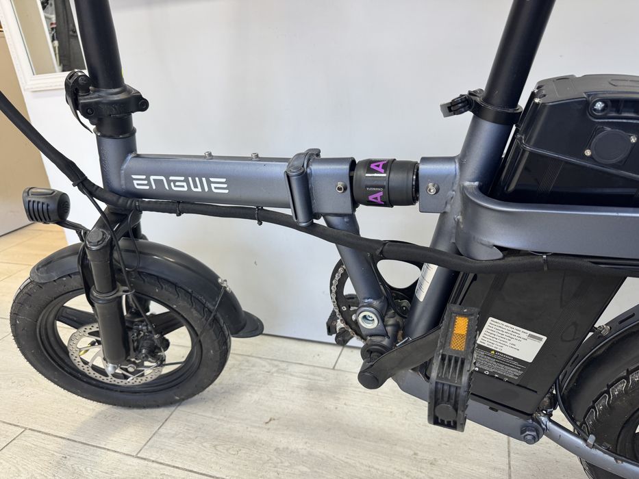 Bicicleta Electrica Pliabila, ENGWE T14, 250W, 25Km/h, 48V-10Ah, 40Km