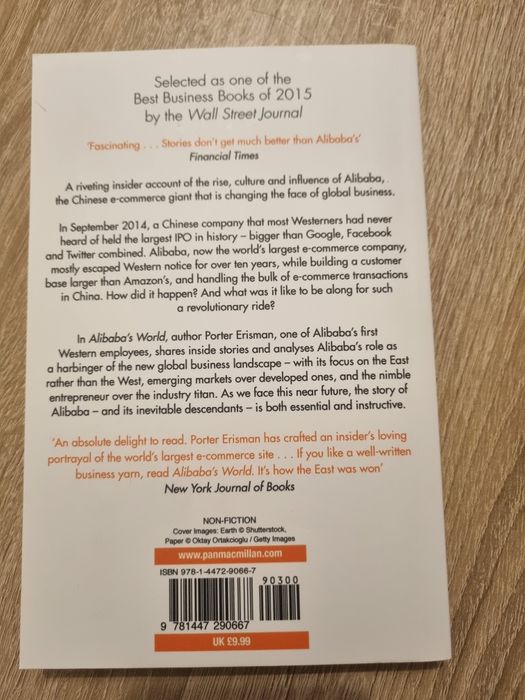 Carte Alibaba's World - Porter Erisman