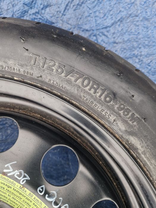 Roata de rezerva slim Volkswagen Scirocco 2014