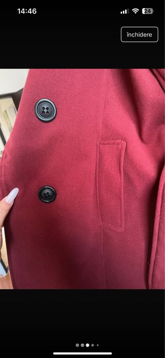 palton nou cu eticheta